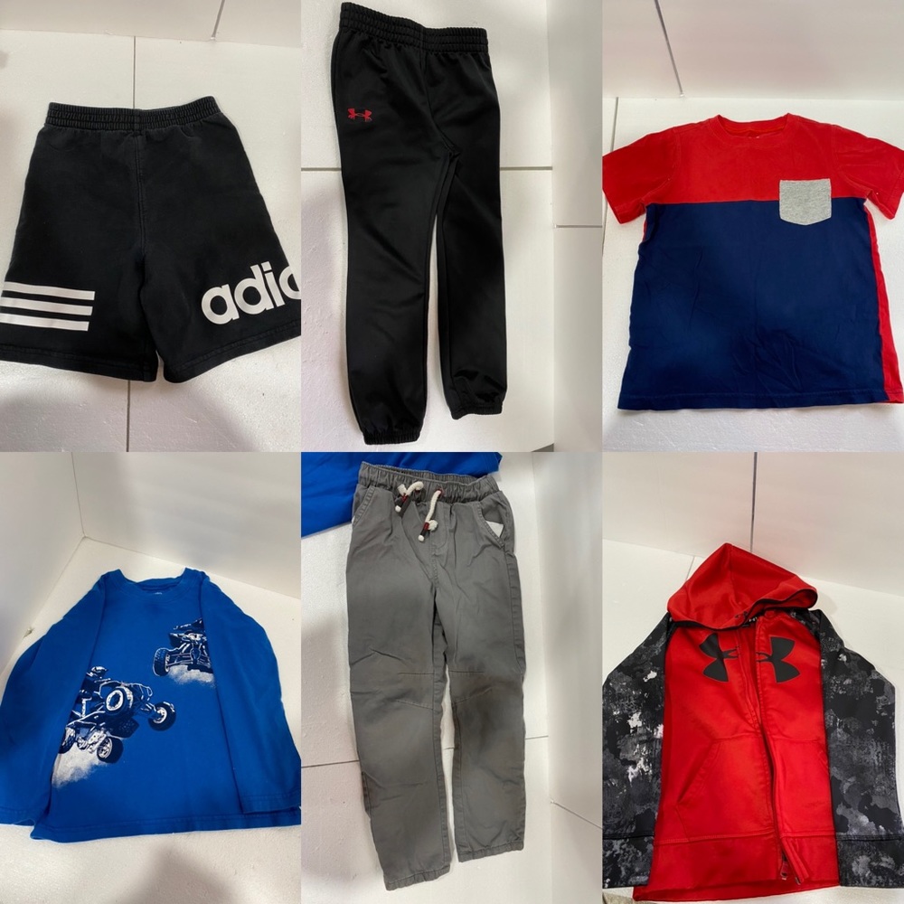 6 pieces of Used Boys clothes